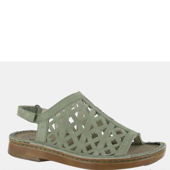 Naot | Shoes | New Naot Womens Amadora Sandal In Sage Nubuck